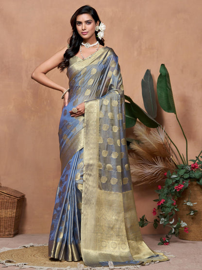 Vasthrlay Traditional Saree in Classic with refined banarasi ethnic appeal