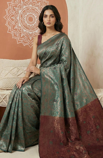 Vasthrlay Classic Traditional Saree for wedding and party wear styling