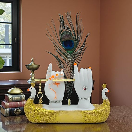 Krishna Hand Showpiece with Flute
