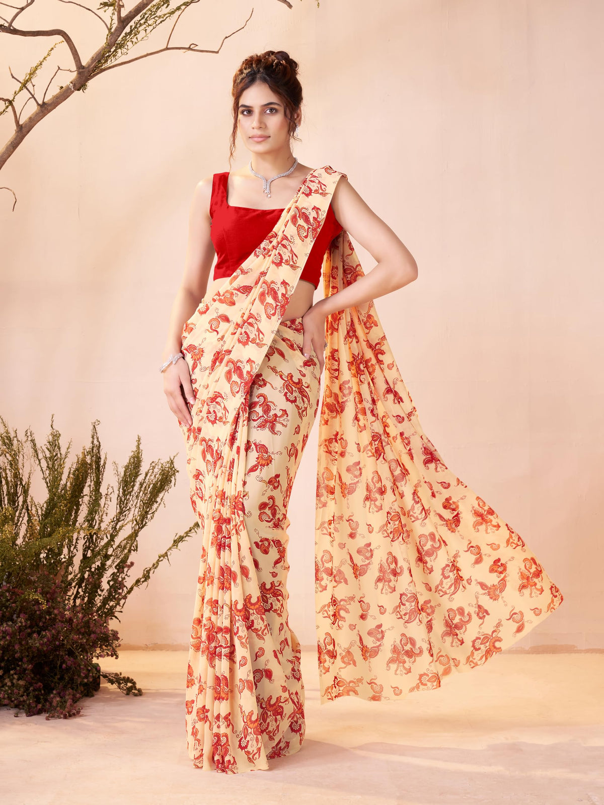 Vasthrlay Classic Traditional Saree for wedding and party wear styling