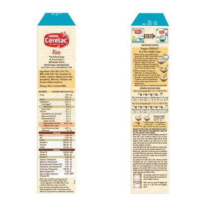 CERELAC Baby Food Cereal | Rice