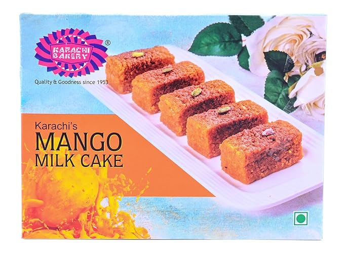 Karachi bakery Mango Milk Cake - PUSHMYCART