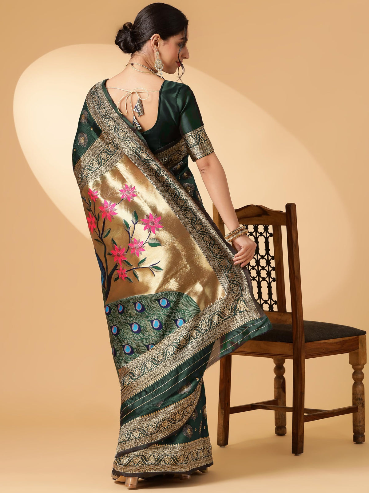Vasthrlay Classic Traditional Saree for wedding and party wear styling