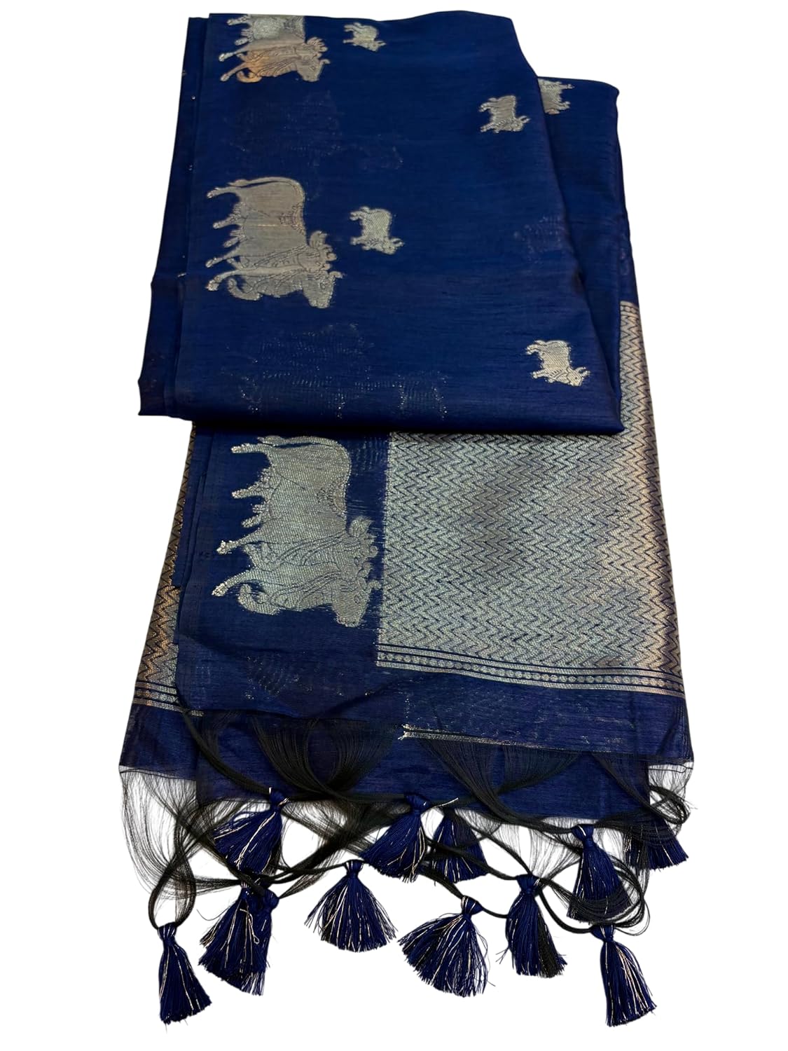 Vasthrlay Classic Tussar Kalamkari Saree for festive ethnic occasions