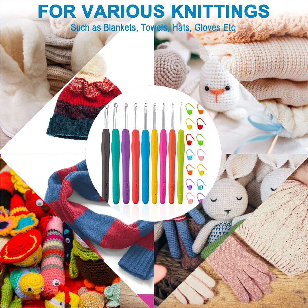 9 Pcs Ergonomic Crochet Hook - image 5