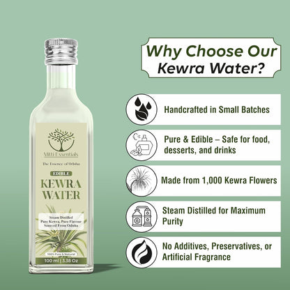 Mitti Essentials Edible Kewra Water