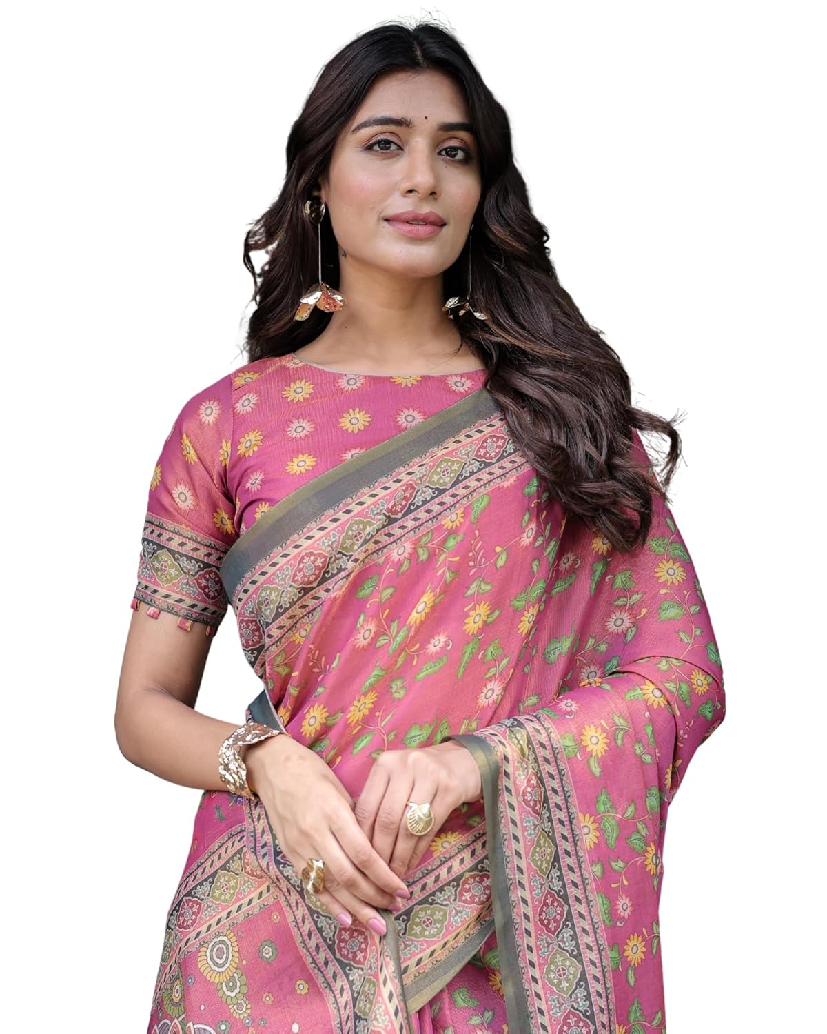 Vasthrlay Classic Handloom Traditional Saree for festive ethnic occasions