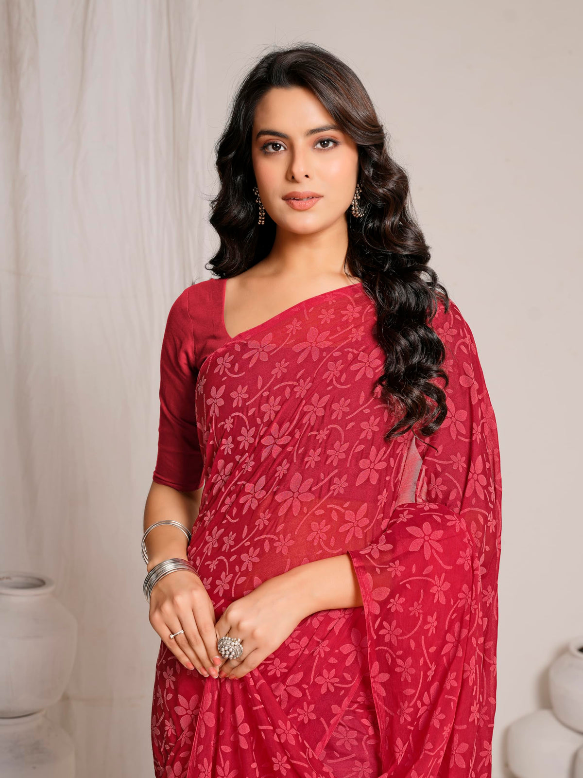 Vasthrlay Classic Traditional Saree for wedding and party wear styling