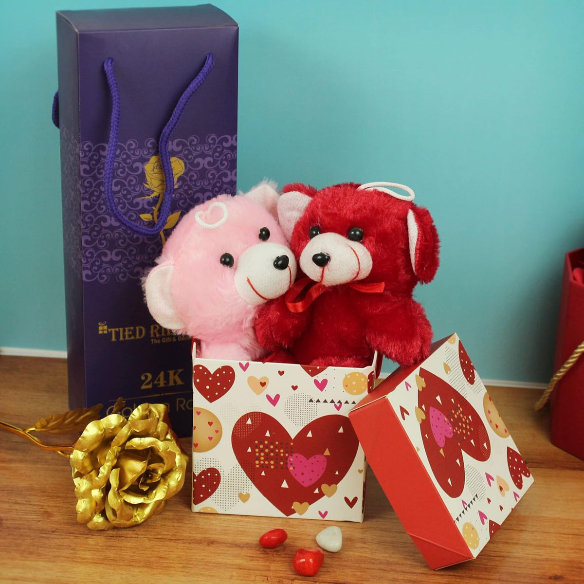 Tied Ribbons Valentine Gift