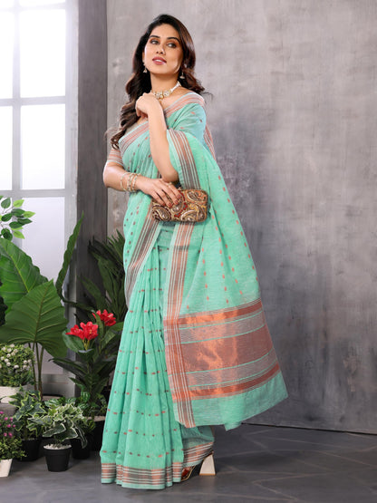 Vasthrlay Ethnic Classic Saree with decorative border design