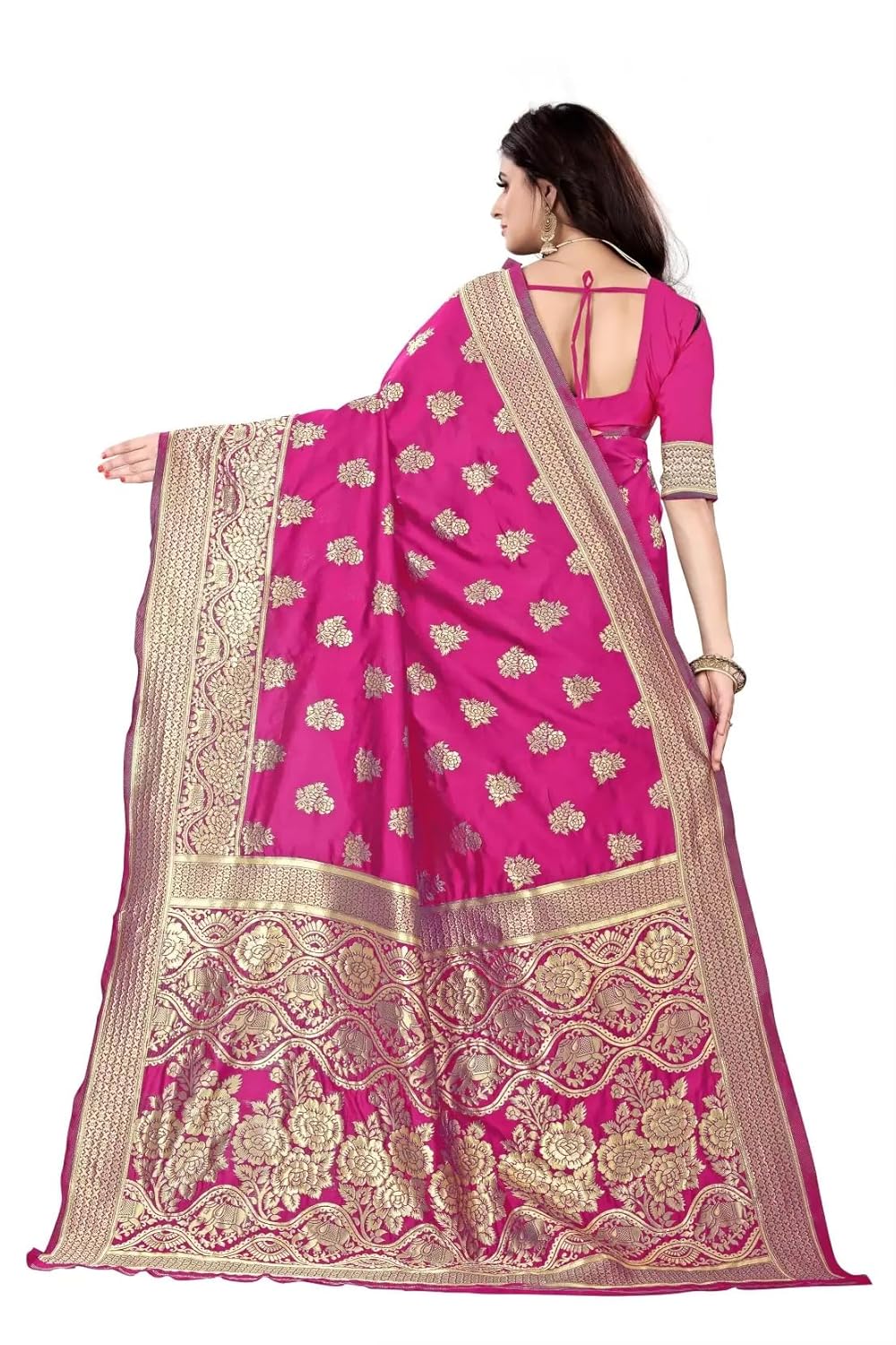 VasthrlayClassic Traditional Saree for wedding and party wear styling