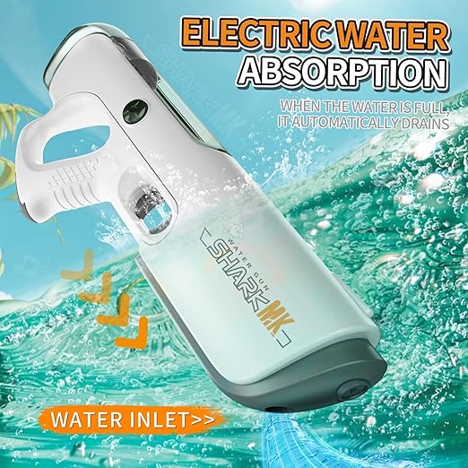 Storio Rechargeable Electric Battery Operated Water Gun Toy Pichkari for Holi - PUSHMYCART
