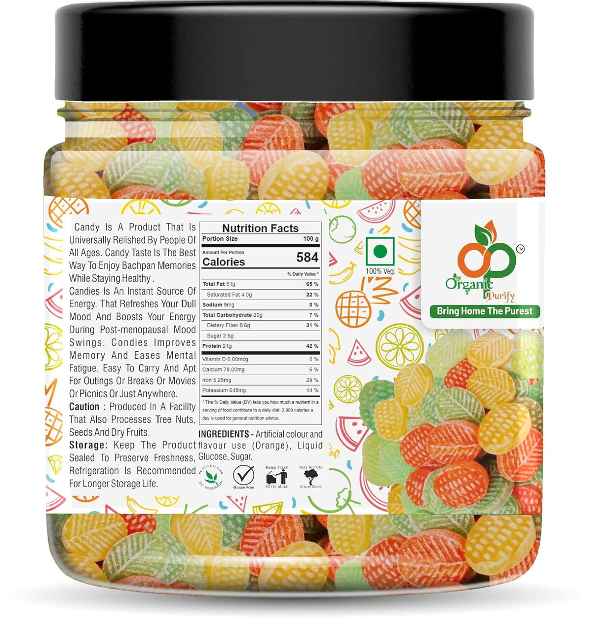 ORGANIC PURIFY Fruit Candy