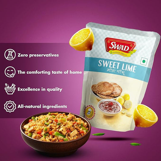 SWAD Delicious Traditional Sweet Lime Chutney Home Made - PUSHMYCART