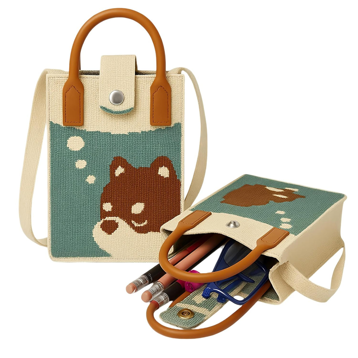 FunBlast Crossbody Mobile Sling Bag Dog with Thought Bubble