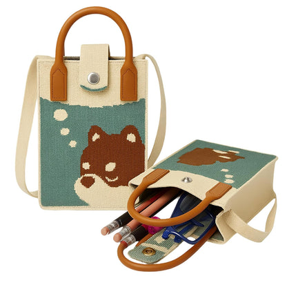 FunBlast Crossbody Mobile Sling Bag Dog with Thought Bubble