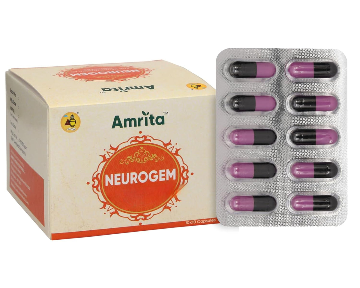 Amrita Neurogem 100 Capsules