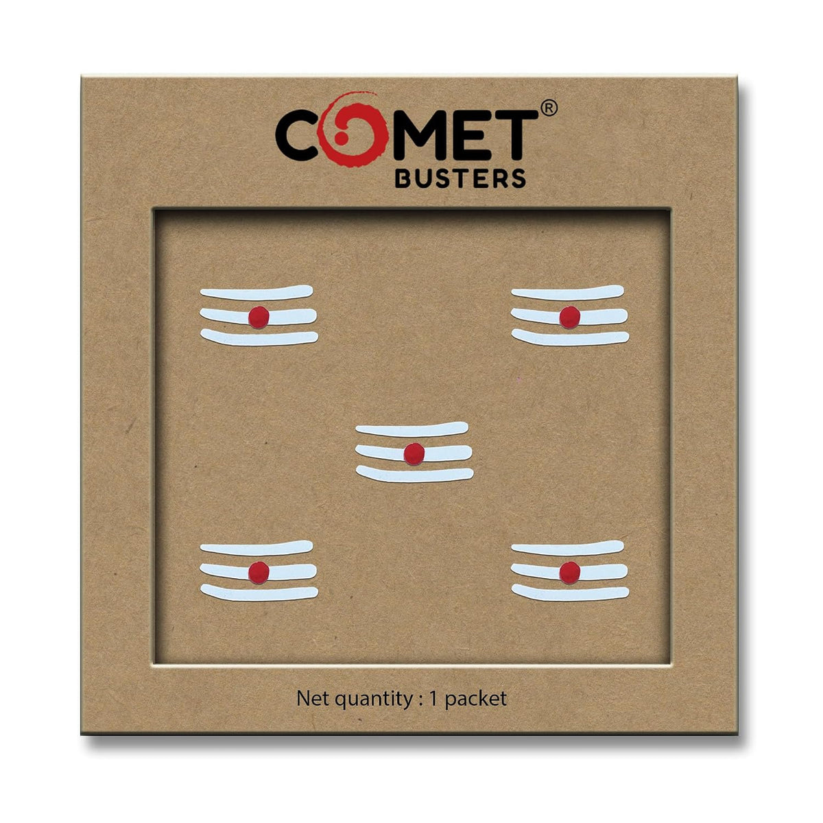 Comet Busters Handcrafted Tripund Style Bindis