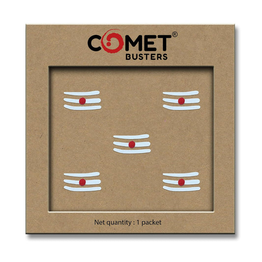 Comet Busters Handcrafted Tripund Style Bindis