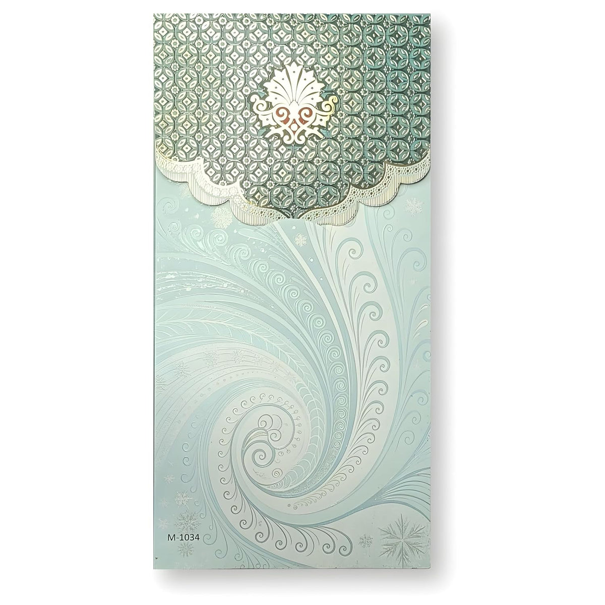 Fonsie Mor Pankh Vertical Style Crystal Work Shagun Envelopes Pack of 10 - image 5