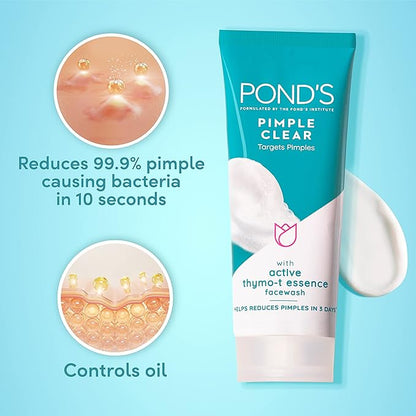 ponds pimple clear facewash 100 gm