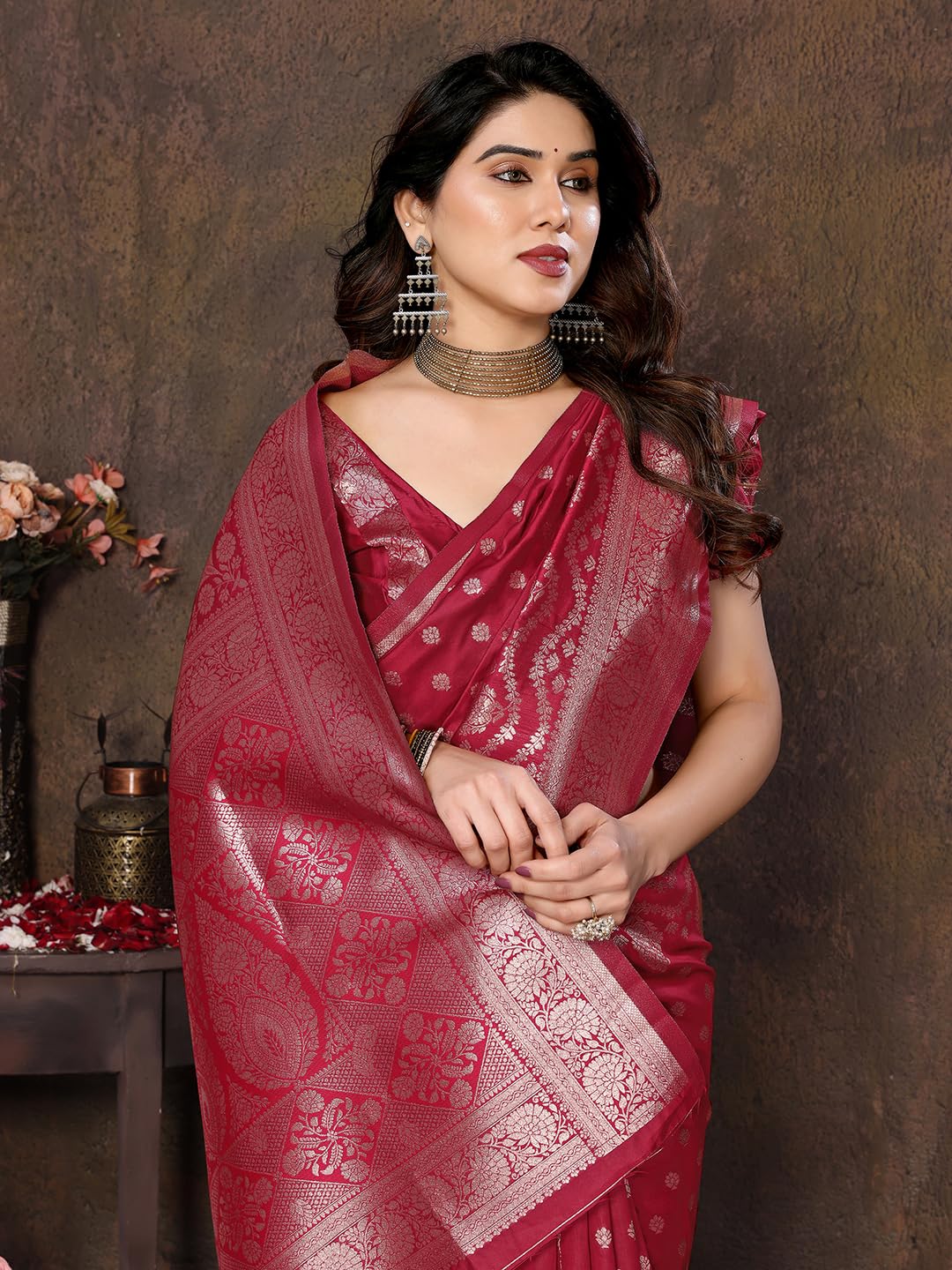Vasthrlay Wedding Saree with refined ethnic appeal