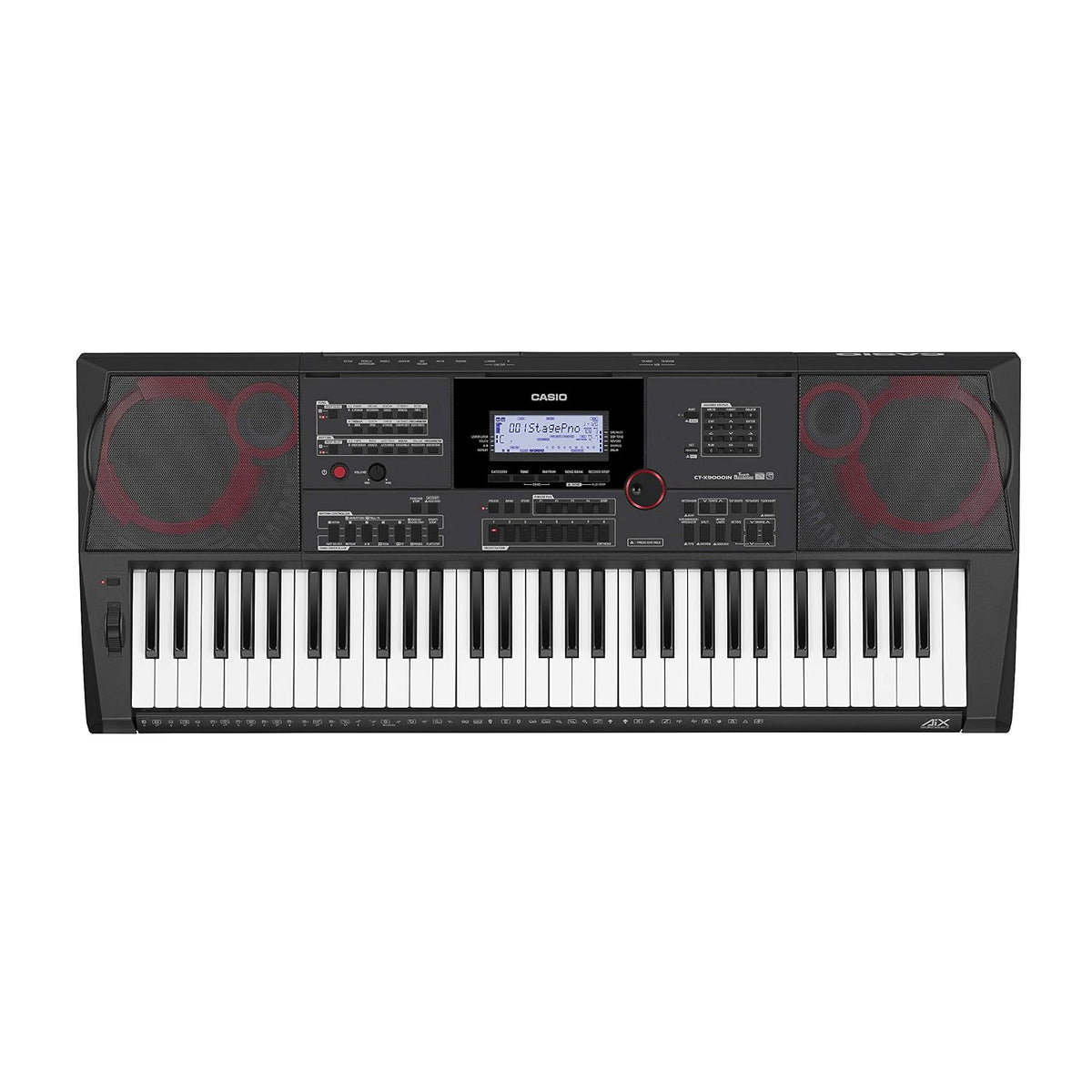 Casio CT-X9000IN 61 Key Portable Keyboard Black