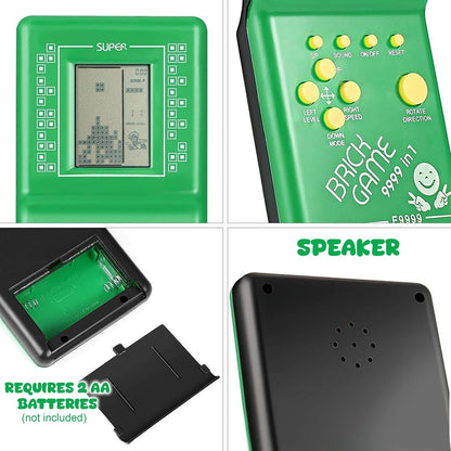 VGRASSP Handheld Portable Indoor and Outdoor Brick Game