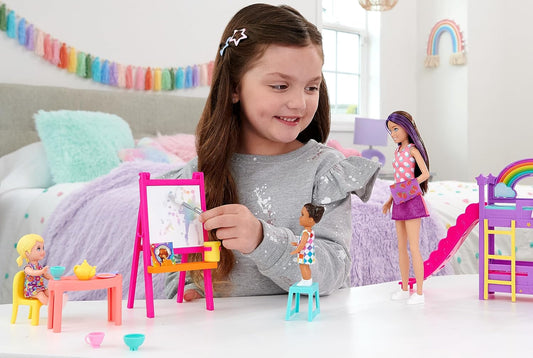Barbie Skipper Babysitters Inc Ultimate Daycare Playset with 3 Dolls Furniture and Accessories