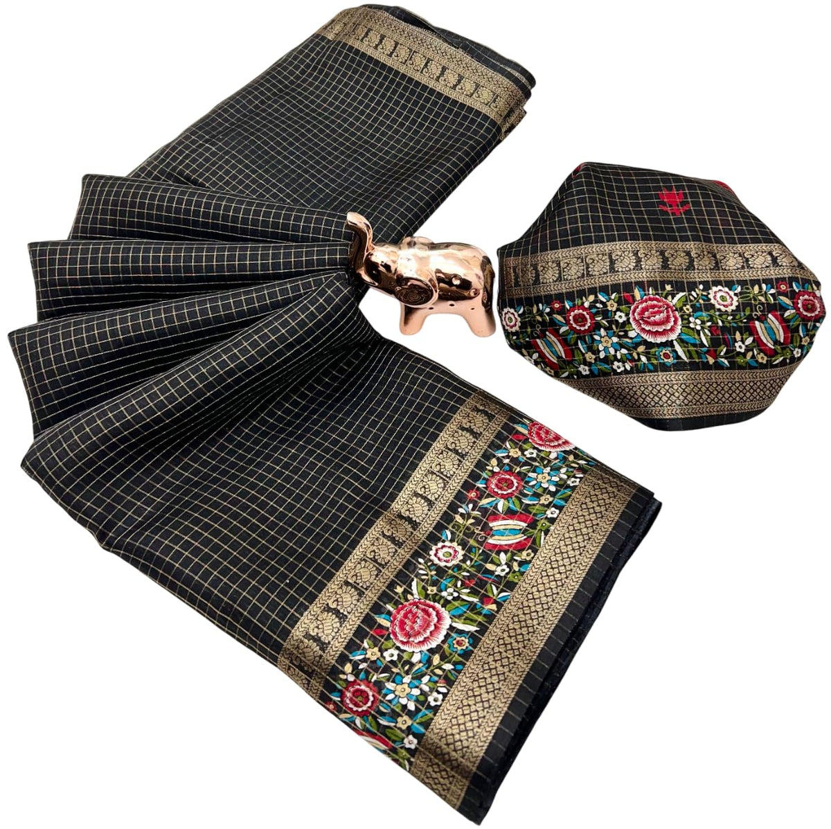 Vasthrlay Classic Tussar Weaving Saree for festive ethnic occasions