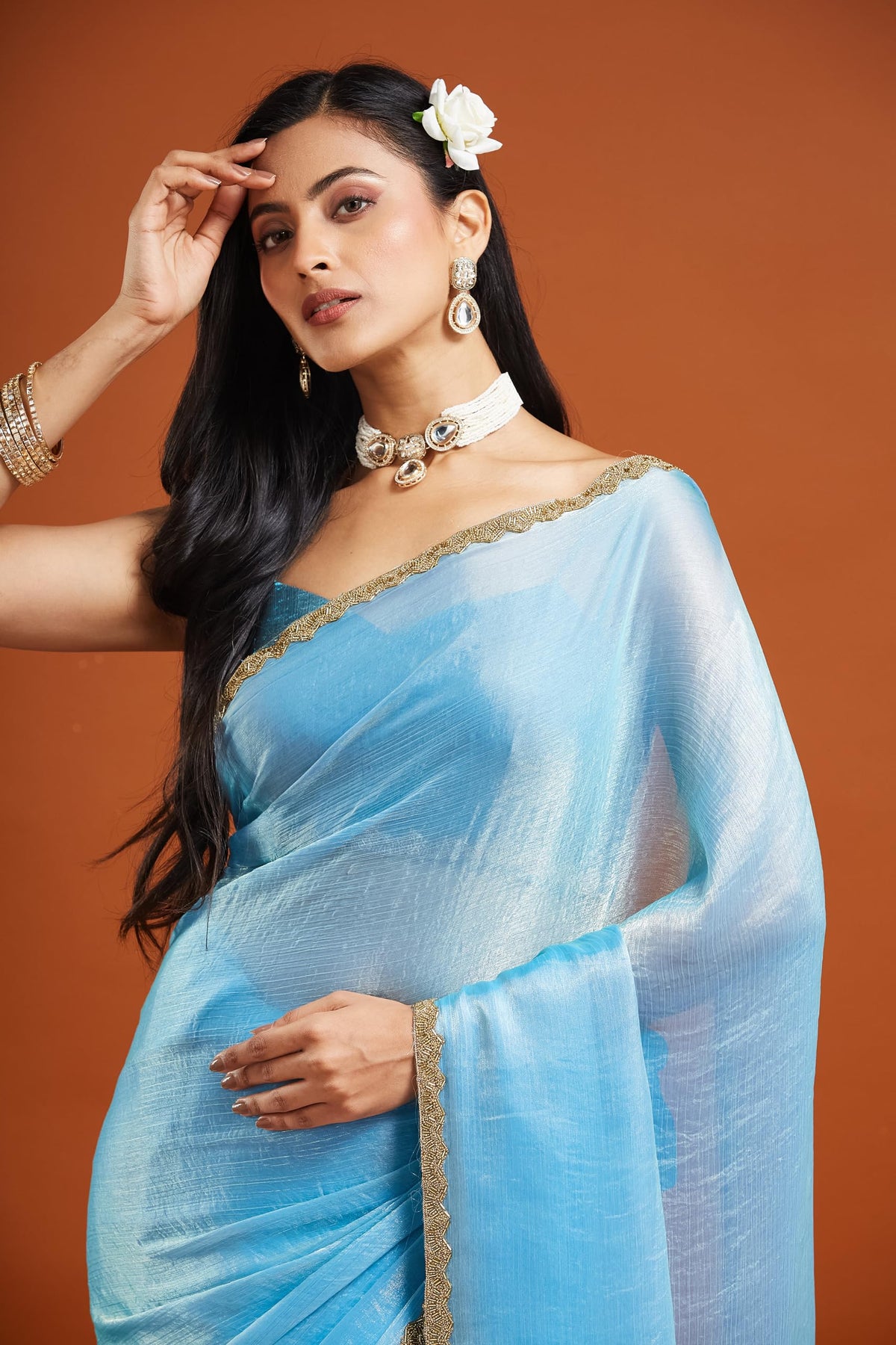 Vasthrlay Classic Traditional Saree for wedding and party wear styling