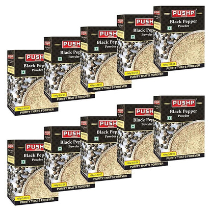 Pushp Brand Black Pepper Powder - PUSHMYCART