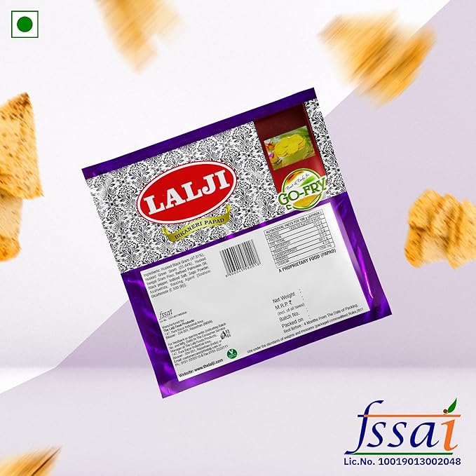 Lalji Foods Tikdi Papad