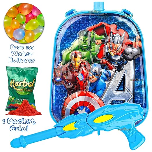 Super Hero Holi Pichkari Water Gun - PUSHMYCART