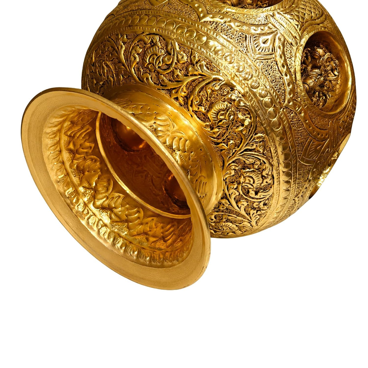 Premium Brass Ashtalakshmi Puja Kalash
