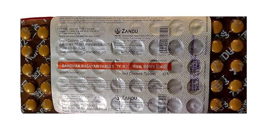 zandu gandhak rasayan tablets