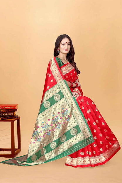 VasthrlayClassic Traditional Saree for wedding and party wear styling