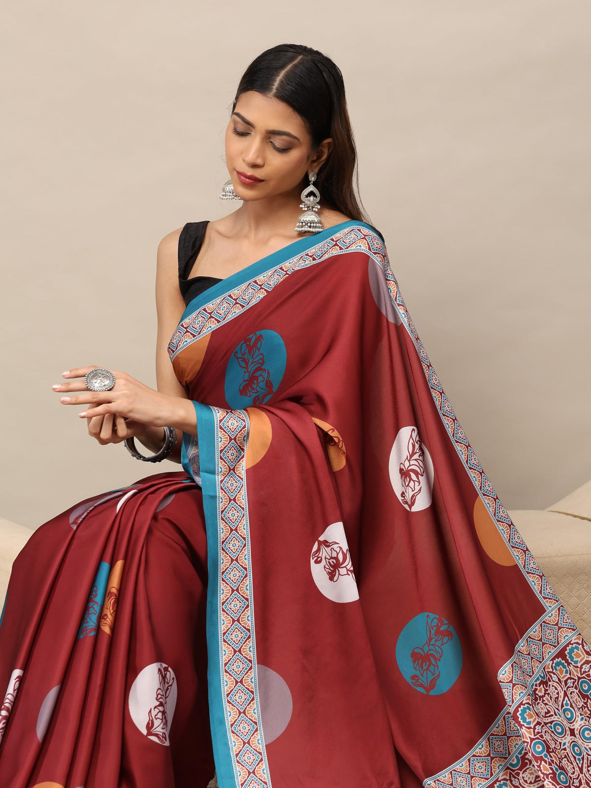 Vasthrlay Classic Traditional Saree for wedding and party wear styling