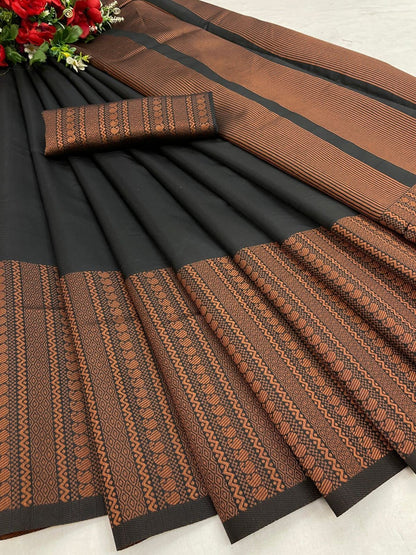 Vasthrlay Traditional Saree in Classic with refined kanjivaram ethnic appeal