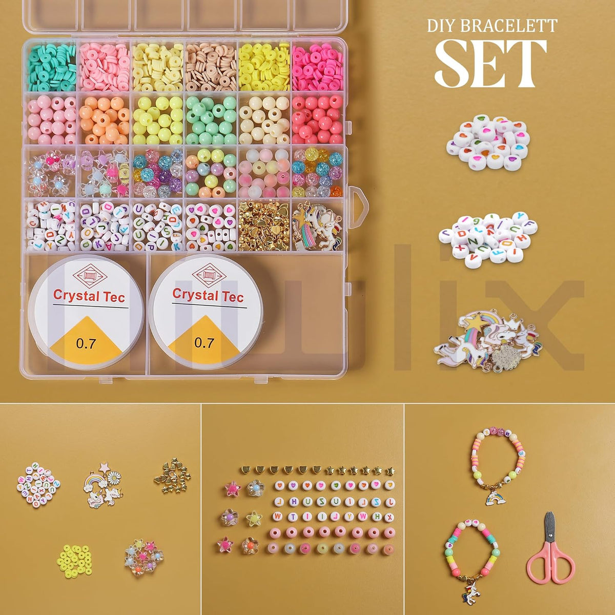 Niwlix Bracelet Making Kit for Girls