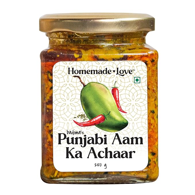 Homemade Love Authentic Punjabi Mango Pickle - PUSHMYCART