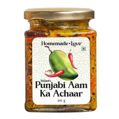 Homemade Love Authentic Punjabi Mango Pickle - PUSHMYCART