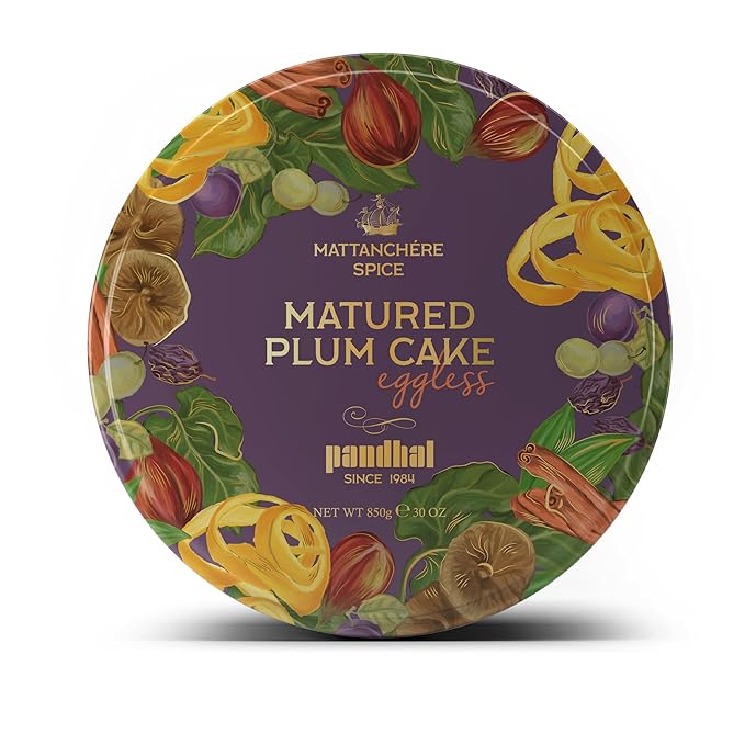 PANDHAL CAKE SHOP Eggless Matured Plum Cake