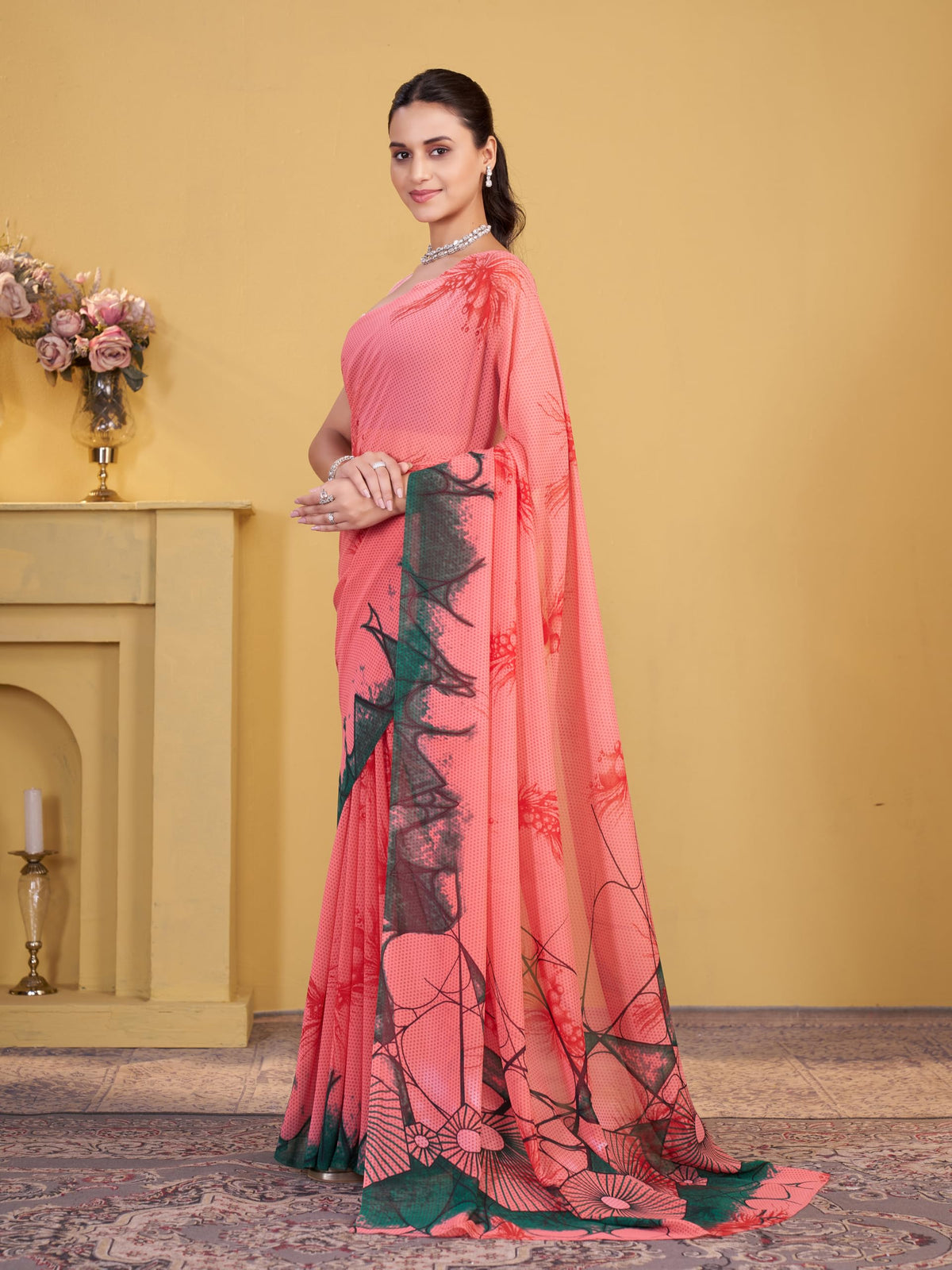 Vasthrlay Classic Traditional Saree for wedding and party wear styling