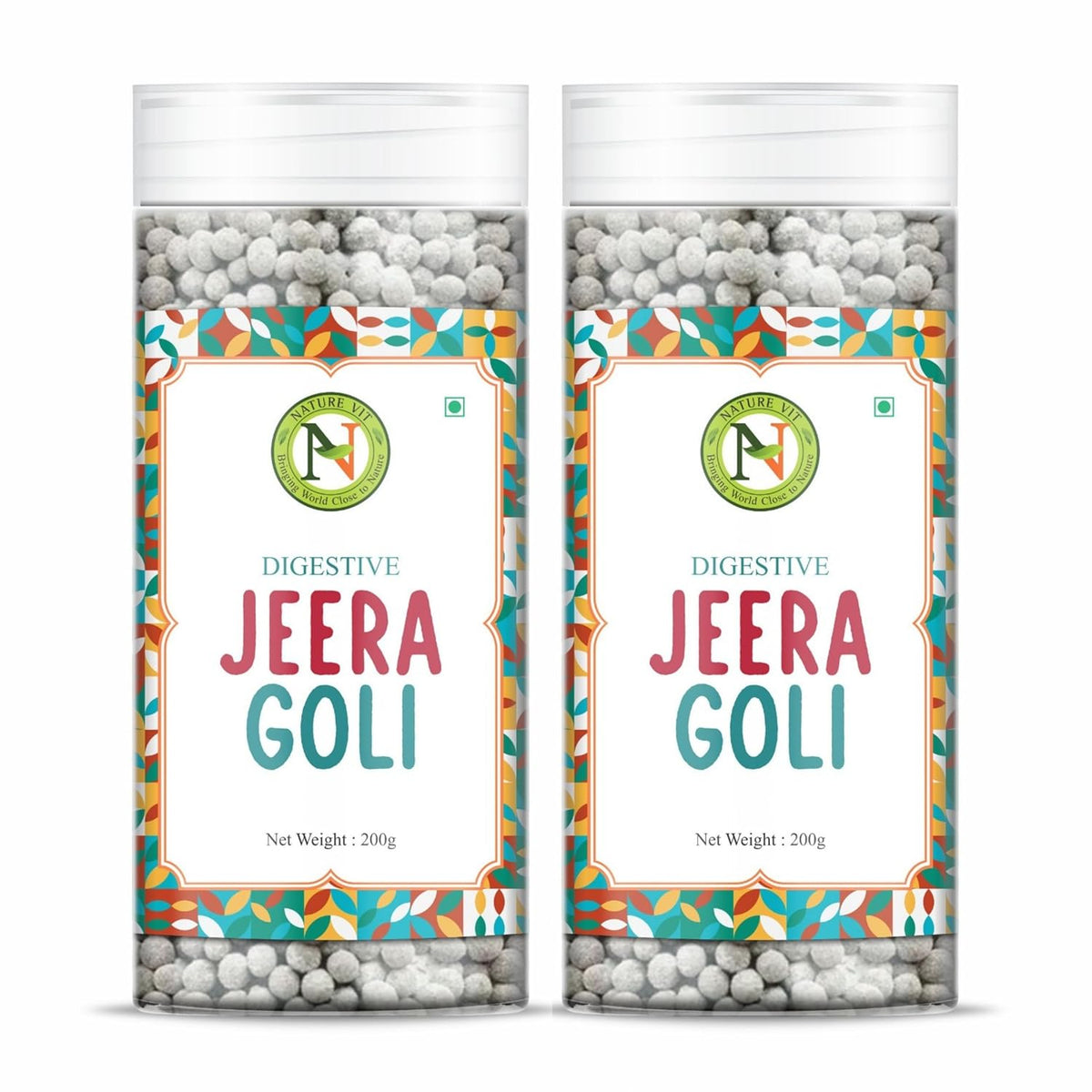 NatureVit Digestive Jeera Goli Natural Mouth Freshener
