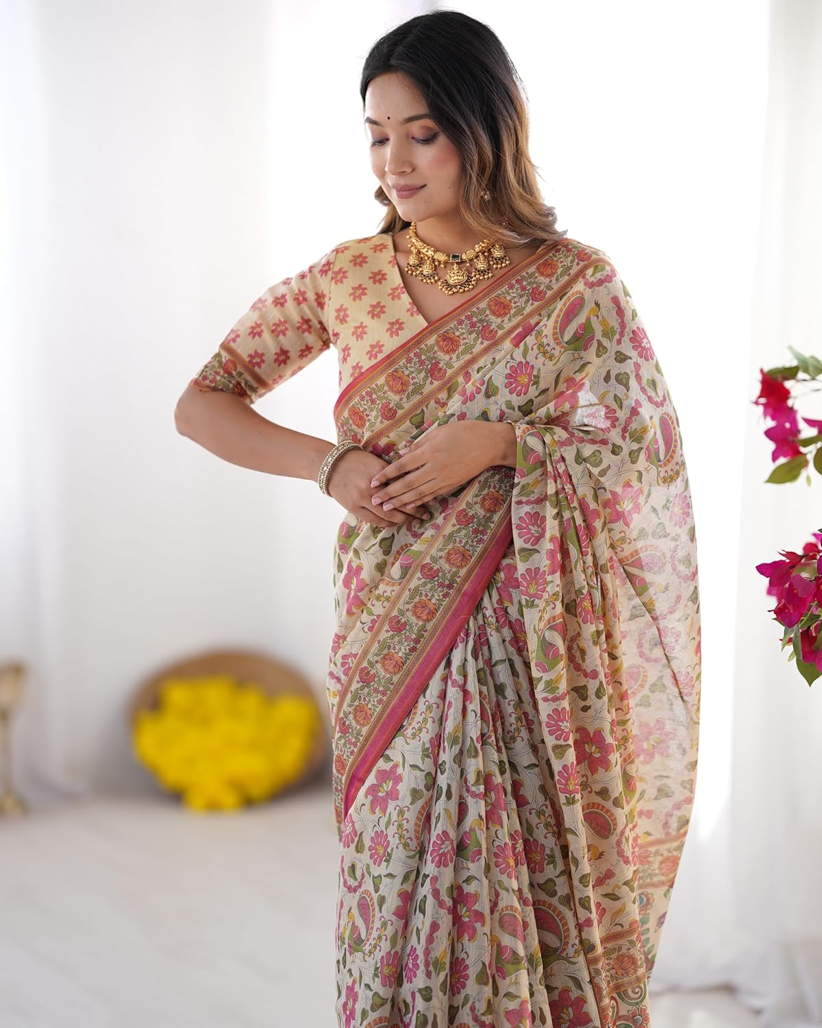 Vasthrlay Classic Traditional Saree for wedding and party wear styling