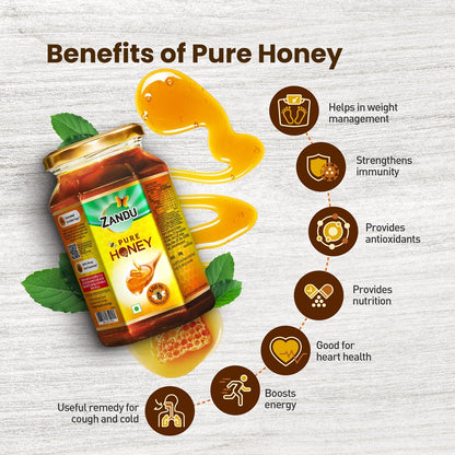 zandu honey 500 gms