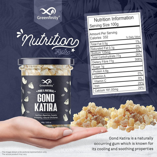 GreenFinity Gond Katira (Tragacanth) 100gm