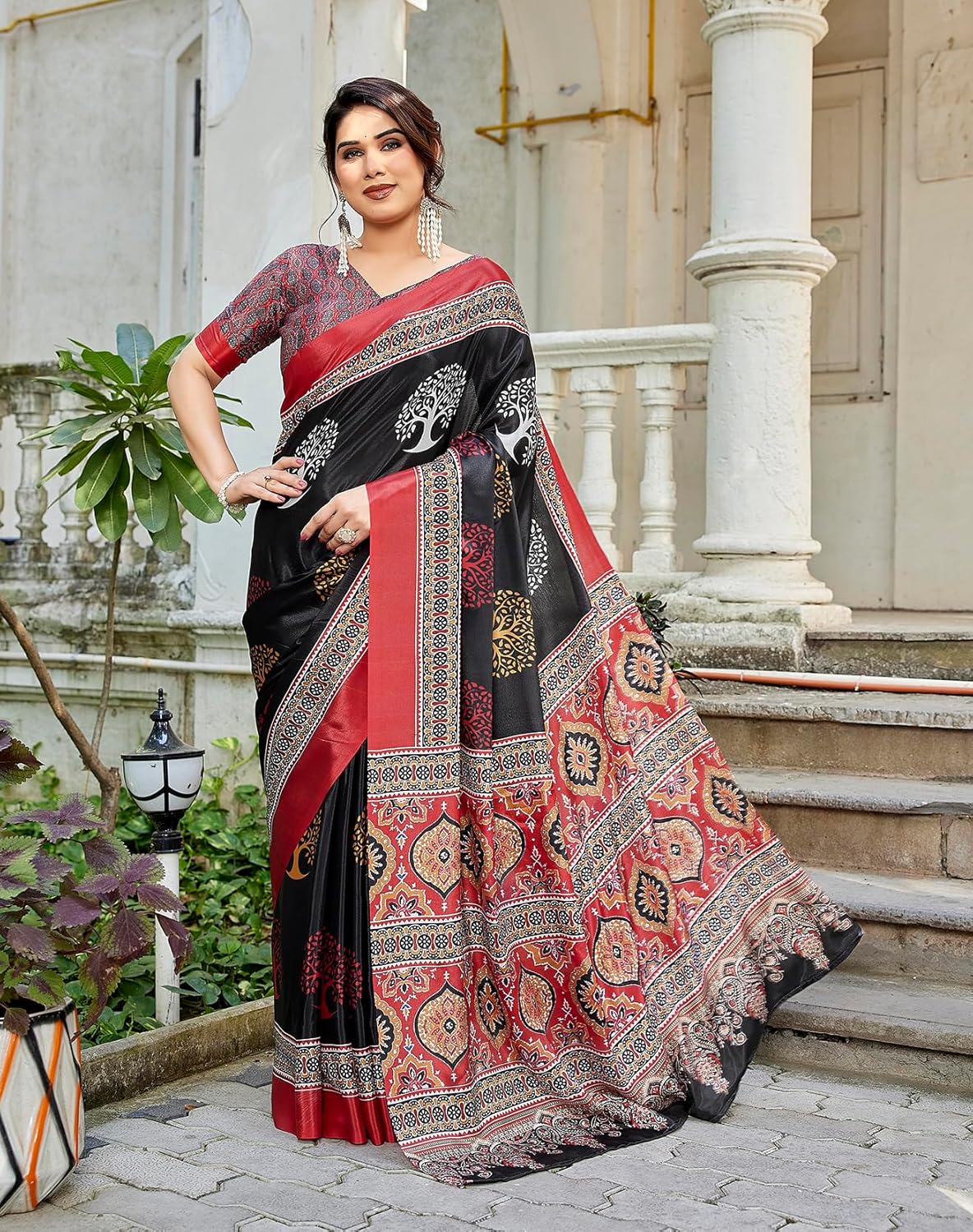 Vasthrlay Ethnic Ethnic Wear with printed design