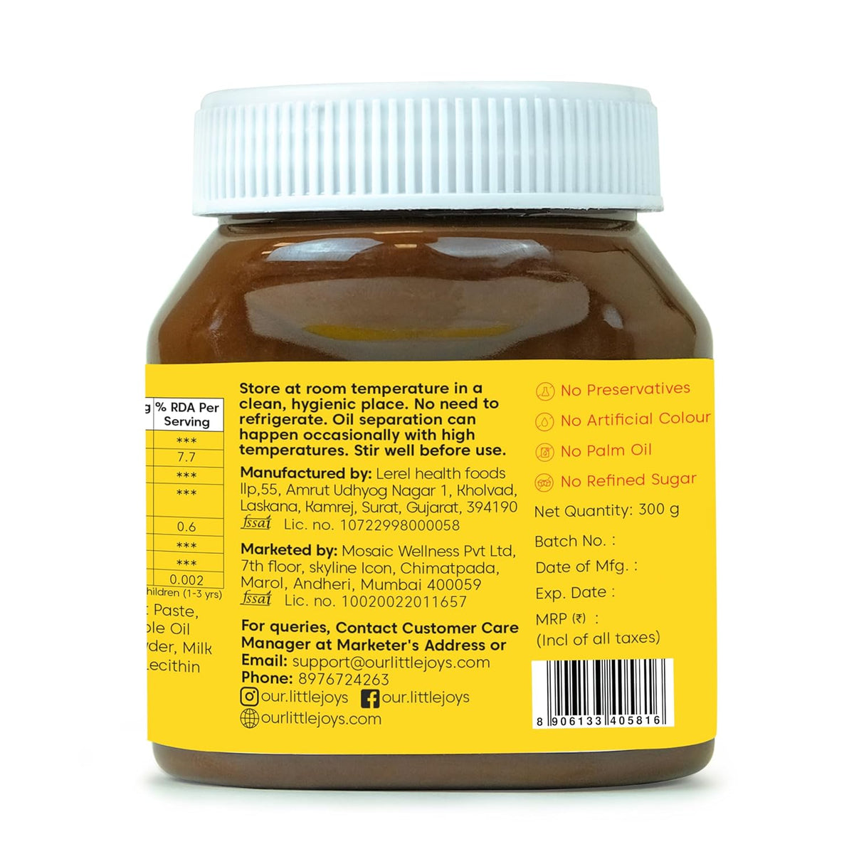 Little Joys Chocolate Spread - PUSHMYCART
